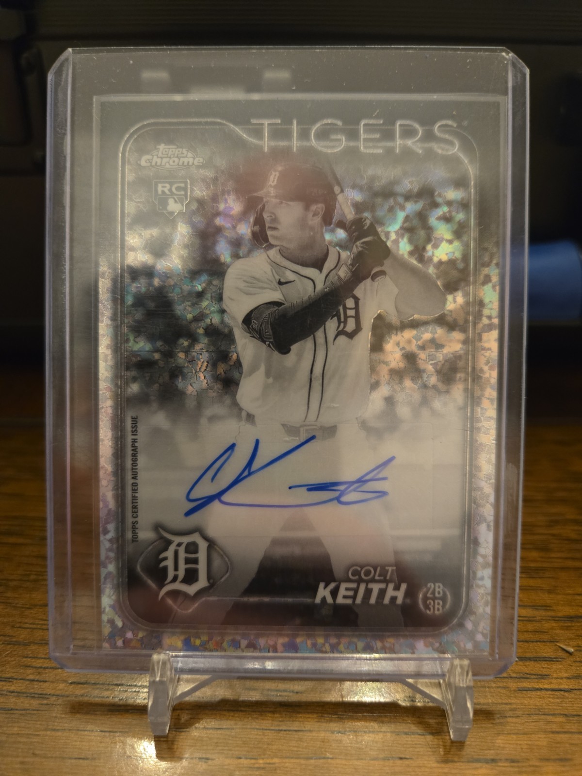 2024 Topps Chrome Update Series - Autographs Colt Keith #AC-CK (AU, RC)