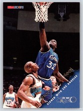 1996-97 NBA Hoops Shaquille O'Neal Orlando Magic #112