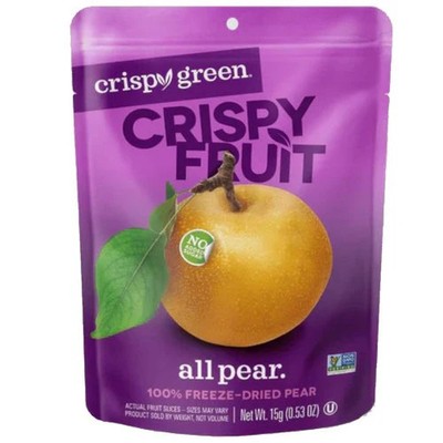 All Pear Freeze Dried Fruit 0.53 Oz  by Crispy Green