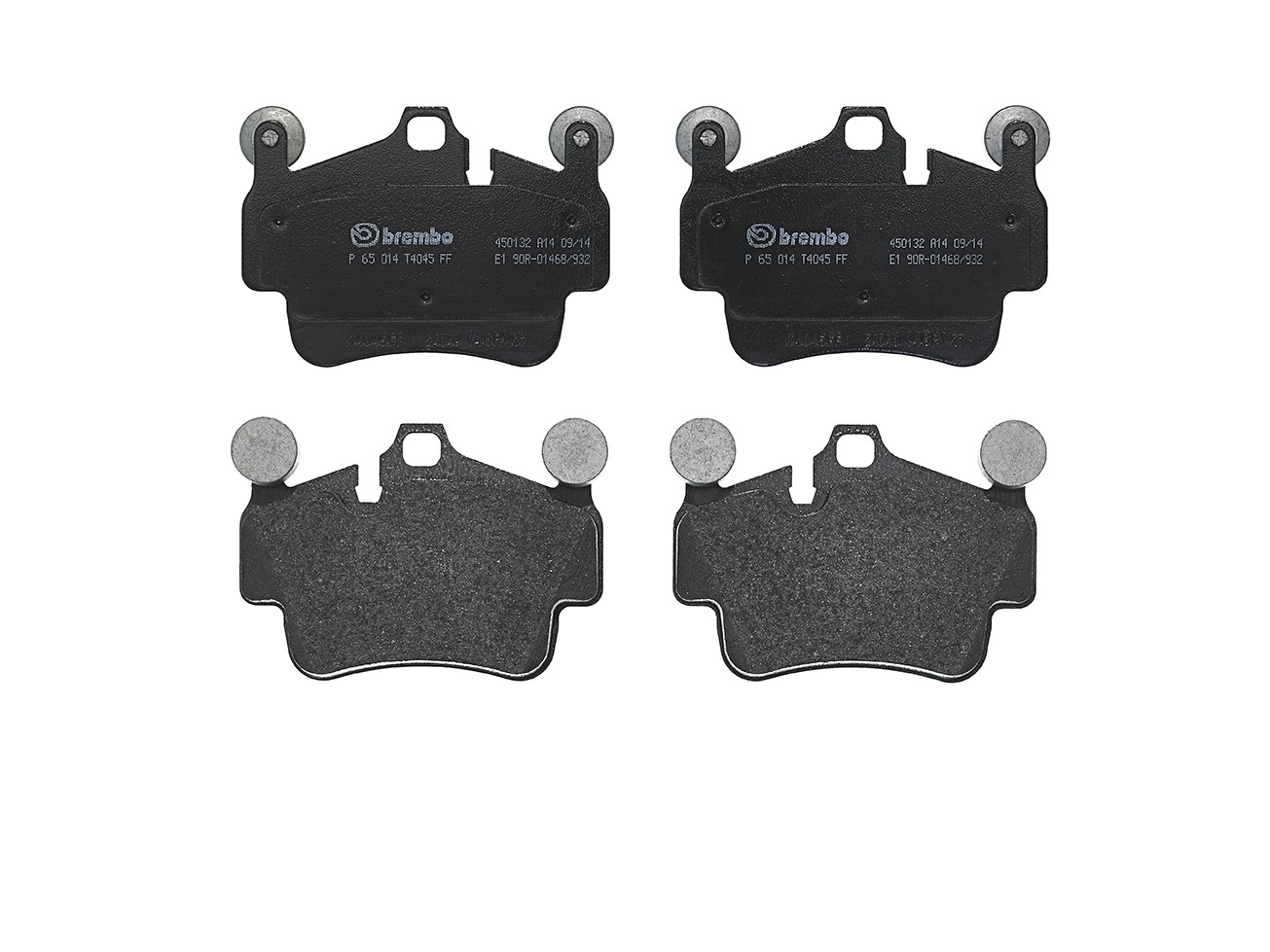 Für BREMBO P 65 014 Brake Pad Set, Disc Brake - Bild 4