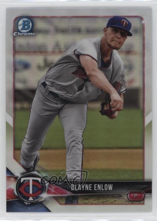 2018 Bowman Draft Chrome Refractor Blayne Enlow #BDC-10 07rd