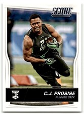 2016 Score #347 C.J. Prosise Notre Dame Fighting Irish Rookie