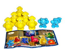 Kinder Magic UN032, UN028 Bouncy Monsters - Mixed Lot of 8