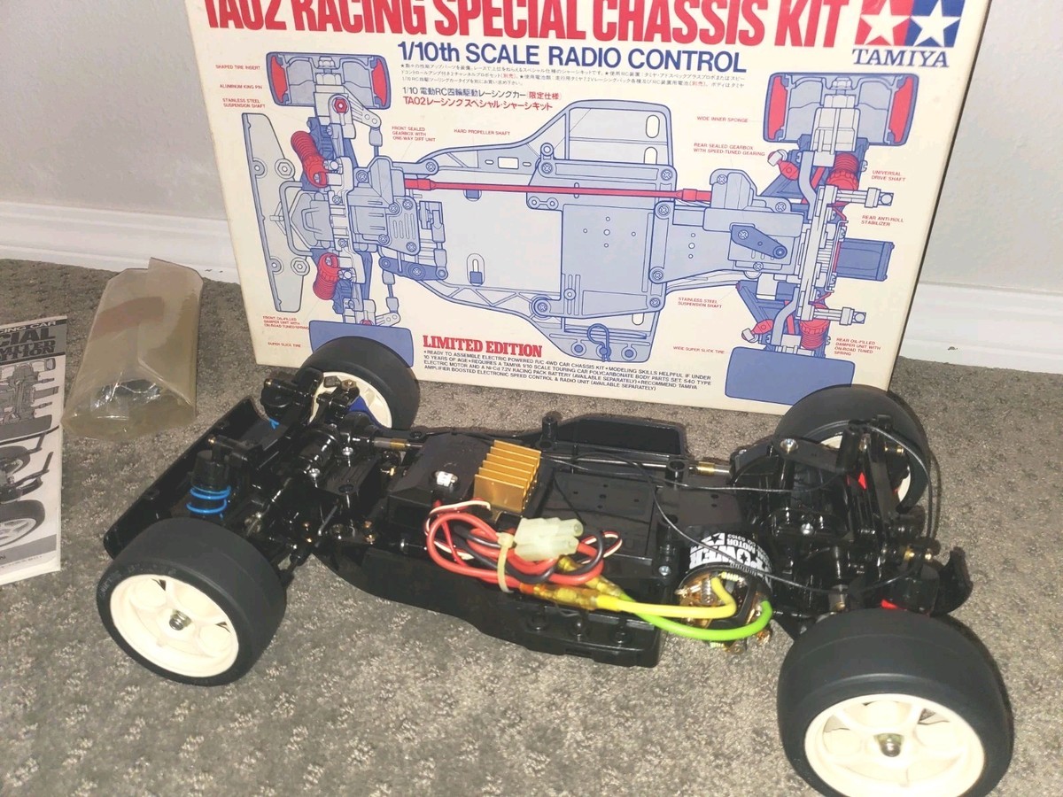 タミヤTA02 TAMIYA TA02 Racing Special Chassis Kit TAMIYA 58157 W/ Octo power