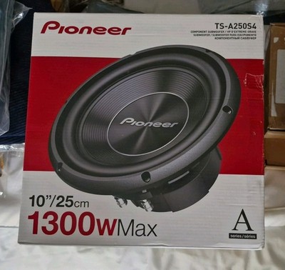 Pioneer TS-A250S4 Sub 10'' 25cm Singal Voice Coil Subwoofer 400w RMS