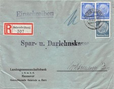 867375) DR Bank R-Blg. aus Osterode nach Wildemann 1938