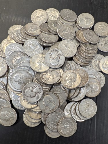 Two 90% Silver Washington Quarters - CHOOSE DATE! - 4+ Pairs For $12.50!!!!!