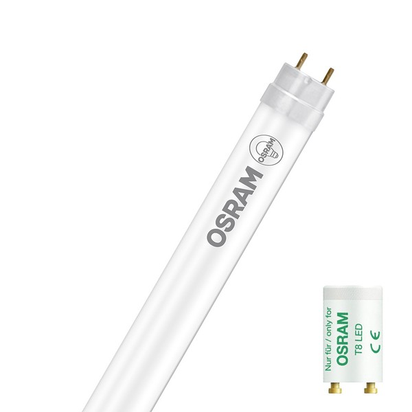 Osram Led T8 Glas RöHre 60Cm 7,3W = 18W/830 G13 720Lm Warmweiß 3000K Kvg-image
