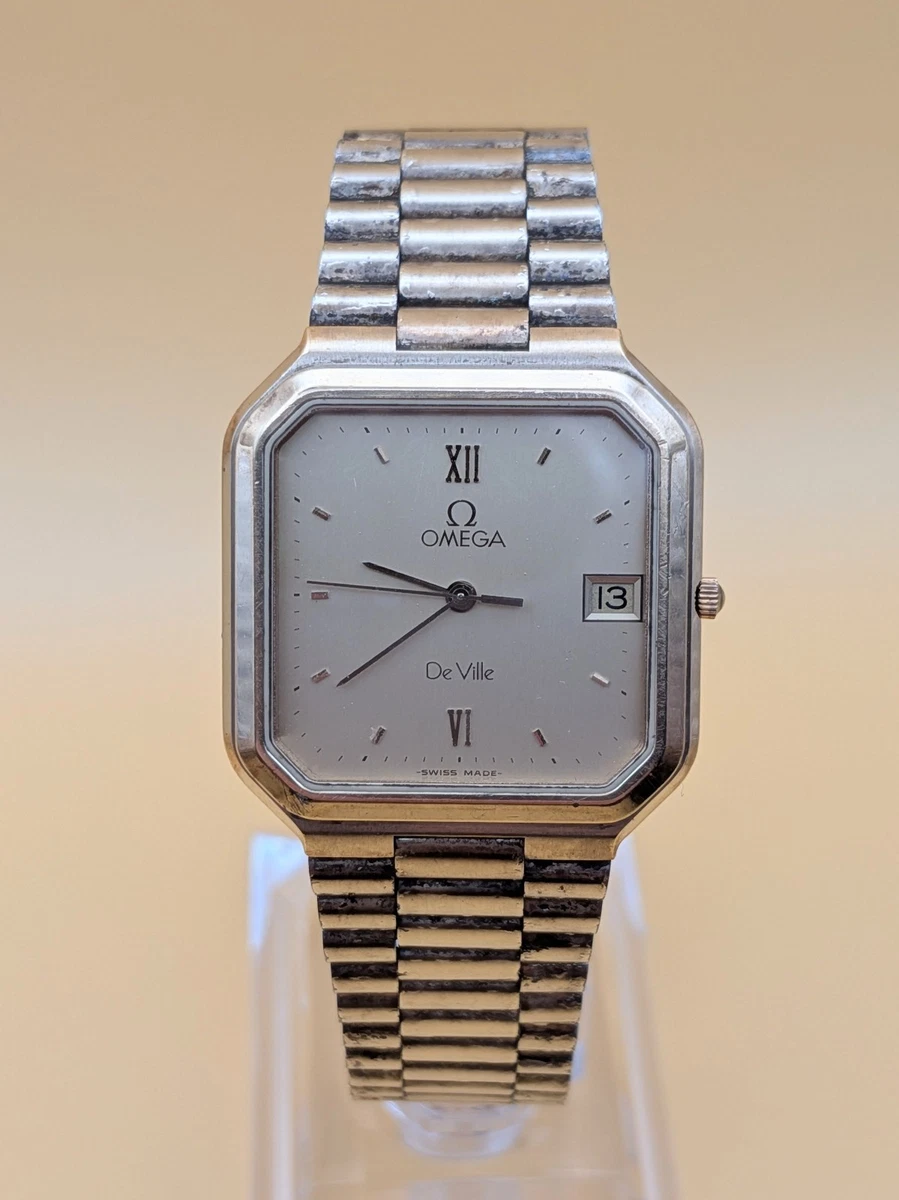 Omega De Ville Men's Silver Band Wristwatches for sale | eBay