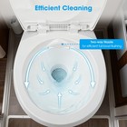 Yescom 20" RV Toilet Gravity Flush Elongated with Bidet Spray Trailer Caravan — photo 5