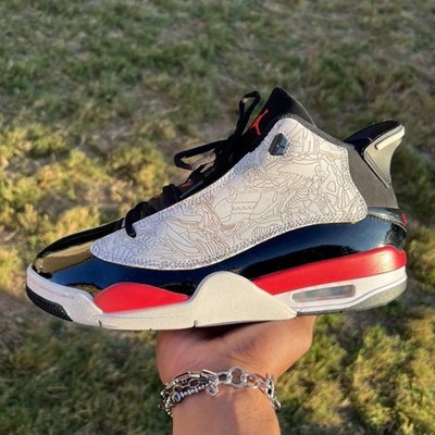 Size 9.5 - Air Jordan Dub Zero Fire Red VNDS