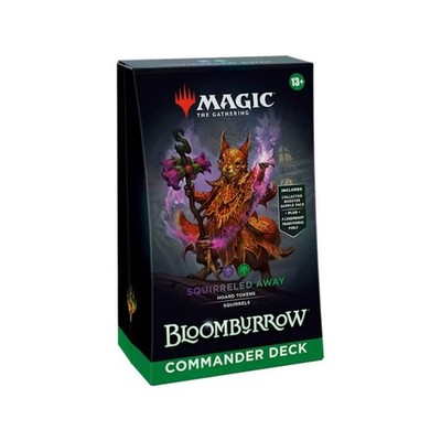 MTG Bloomburrow Commander Deck Squirreled Away Spielbereit Mehrspieler