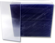 1.25x2.5" Clear Plastic Tags, Shelf Label Holders - 1000 Pack