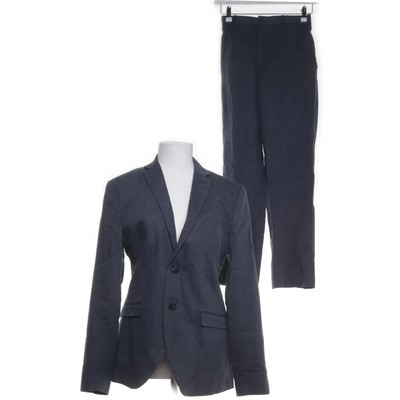 Jack & Jones, Anzug, Größe: 52, Leinen/Baumwolle, Blau #rDr