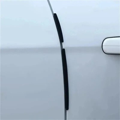 8 Stück Schwarz Auto Tür Seitenkante Stoßstangenschutz Gummi Schutz Anti Kollision Streifen