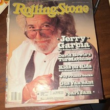Rolling Stone Magazine April 1992 Jerry Garcia Interview David Bowie Pearl Jam