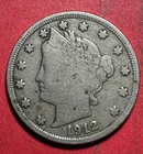 Photo of a 1912-P Liberty Nickel from an eBay listing that sold on Jul 19, 2026