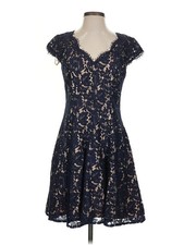Eliza J Women Blue Cocktail Dress 4