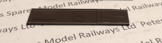 Dapol 113128/1 Railcar OO Gauge Side Valance Choc Left Hand Hand