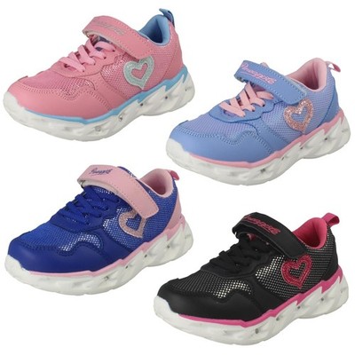Mädchen Ananas Freizeit leuchtende Klettschuhe Alltag Turnschuhe-H2R692