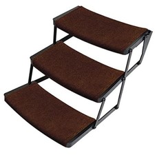 RV Step Covers for 22 Inch 8-10" Deep 3Pack 22" Wide for Curved Step Brown