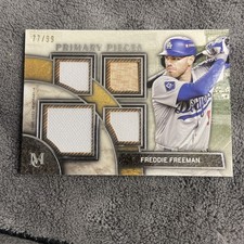 Freddie Freeman #SPPQ-FF Quad Relic /99 Dodgers - 2025 Topps Museum Collection
