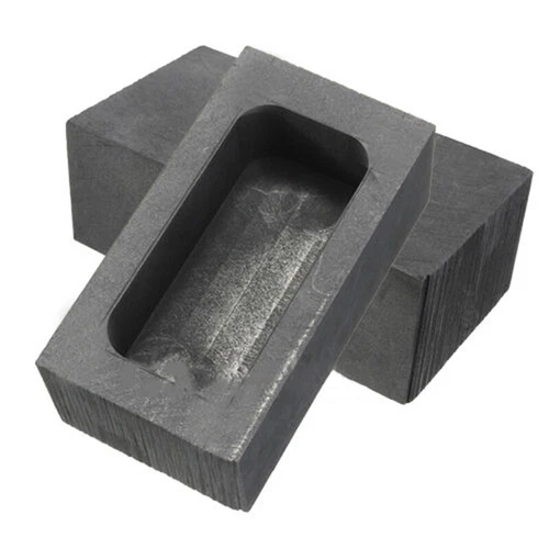 Gold Silber Graphit Barrenform Gießform Schmelztiegel für Metall Kupfer Messing - Bild 9 von 9