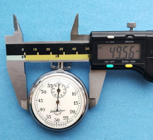 Soviet Mechanical Stopwatch ZChZ ZLATOUST witch copy instruction USSR 1961 - Picture 14 of 17