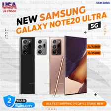 NEW SAMSUNG GALAXY NOTE 20 ULTRA 5G 512GB/128GB 6.9" UNLOCKED IN STOCK FAST SHIP