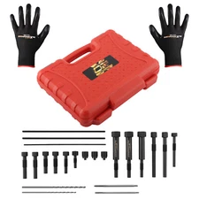 Glow Plug Electrodes Remover Extractor Remover Tapper Tool Kit M8&M10 Threads