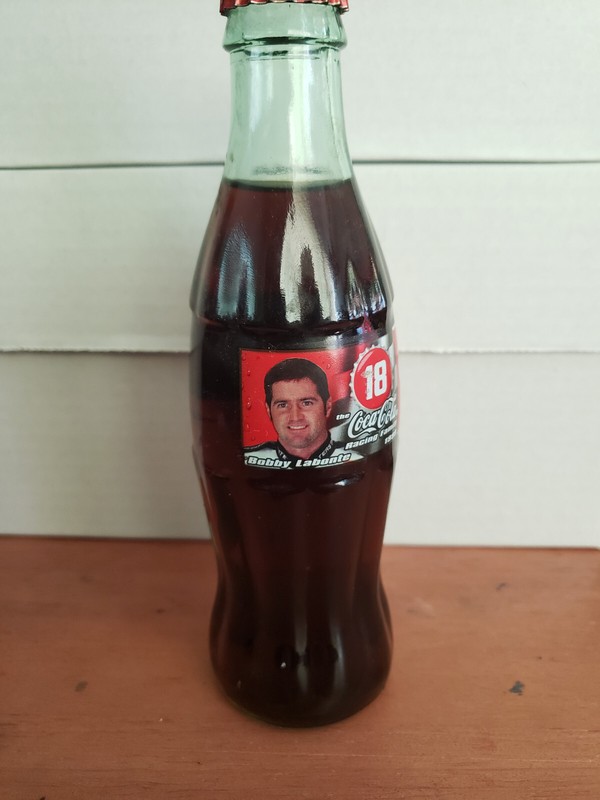 Bobby Labonte Coca Cola Racing Family 1999 Full 8 fl oz. Coke Bottle