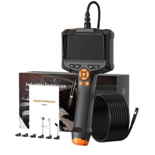 Caméra Endoscopique 8MM HD 1080P Ecran IPS 4,3 Pouces IP67 Dual Lens Tuyau de 5M