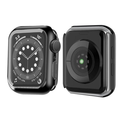 Case Cover For Apple Watch Series 9 8 7 6 5 SE 44/41/45mm Glass Screen