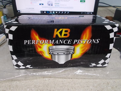 NOS KB Cast Performance Piston Pair KB305 O/S .020 KB-650914