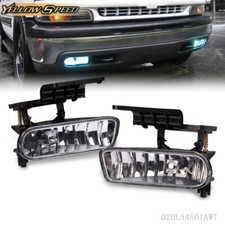 Fit For 99-02 Chevy Silverado 00-06 Suburban Tahoe Driving Fog Lights Lamps