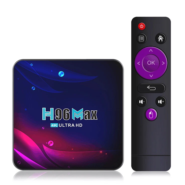 H96 Max V11 RK3318 Android 11 Smart TV Box 4G 32G/64G Wifi 4K HDR Media Player - Image 2 of 4