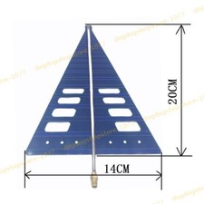 SMA Female Connector with 780MHz-7.5GHz UWB Dedicated Log Periodic Antenna