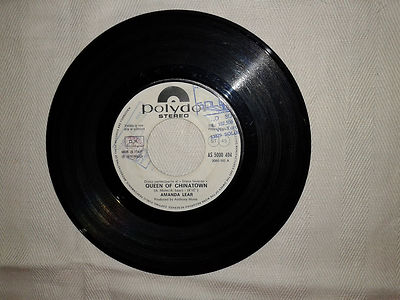 Amanda Lear/Queen Of Chinatown  Disco Vinile 45 Giri 7'' Edizione Promo Juke Box 