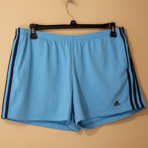 blue womens adidas shorts