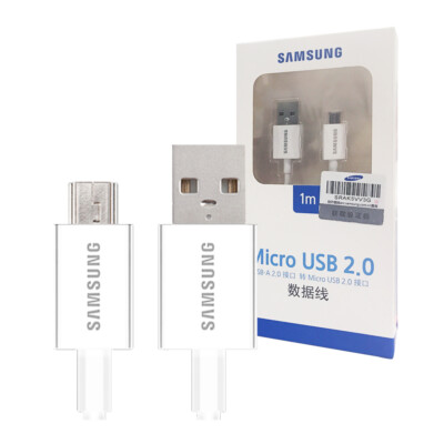 Original Samsung Official USB-A to Micro USB Cable (1m) - White