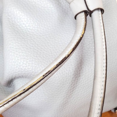 Michael Kors Dalia Drawstring Backpack Powder Blue Pebbled 