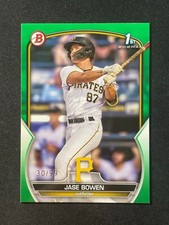 Jase Bowen - 2023 Bowman #BP-146 - 1st Prospect GREEN Parallel - SP SN /99