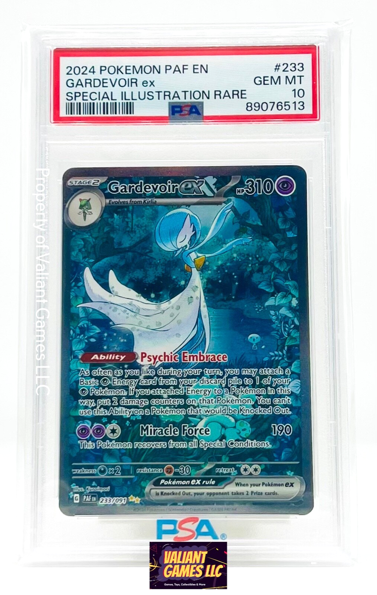 Pokemon Gardevoir ex Special Illustration Rare PSA 10 #233 Paldean