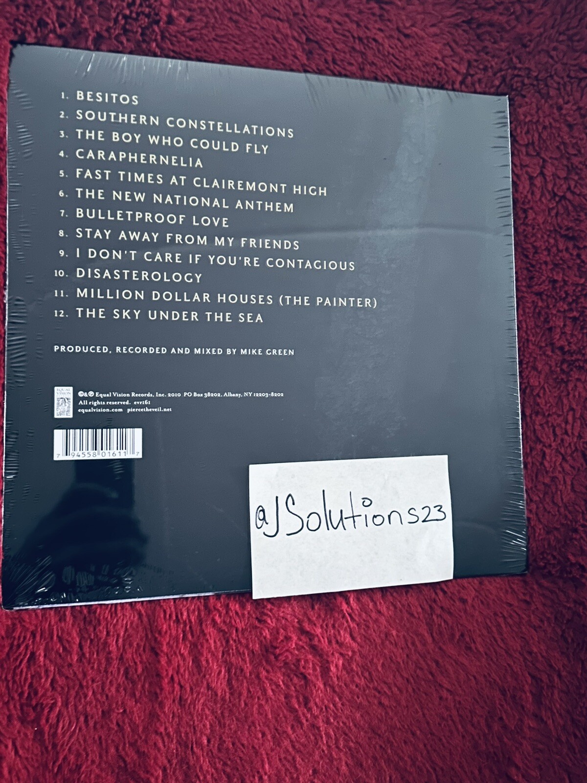 Pierce The Veil Selfish Machines Vinyl LP Transparent Green eBay