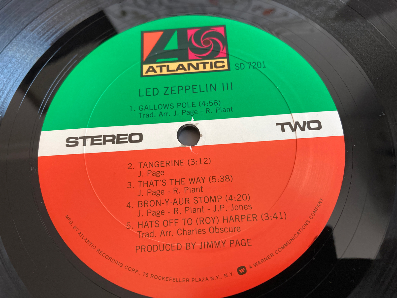 Led Zeppelin 3 iii Classic Records label very rare superb sound quality