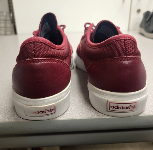 ADIDAS Mens AdiEase Sneaker/Shoes Burgundy/Wine Color D68898 Low Top Lace Up 7.5 - Picture 4 of 9