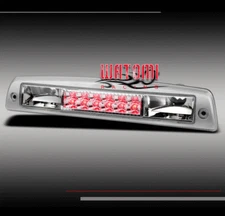 FOR 94-01 RAM 1500 2500 3500 PICKUP LED REAR THIRD 3RD BRAKE TAIL LIGHT CHROME