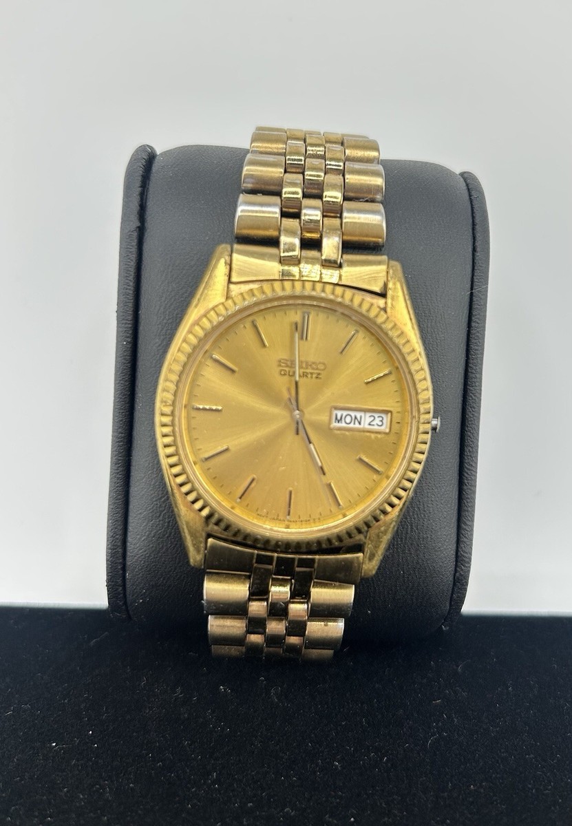 SGF206 SEIKO セイコー 金 腕時計 Amazon.co.jp: セイコー Seiko Men's SGF206 Gold-Tone