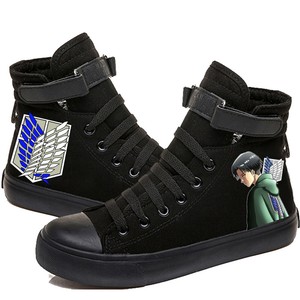 canvas high top shoes