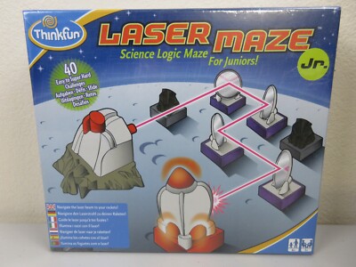 ThinkFun Laser Maze Jr. Science And Logic Maze Game Board (Brand New Sealed)